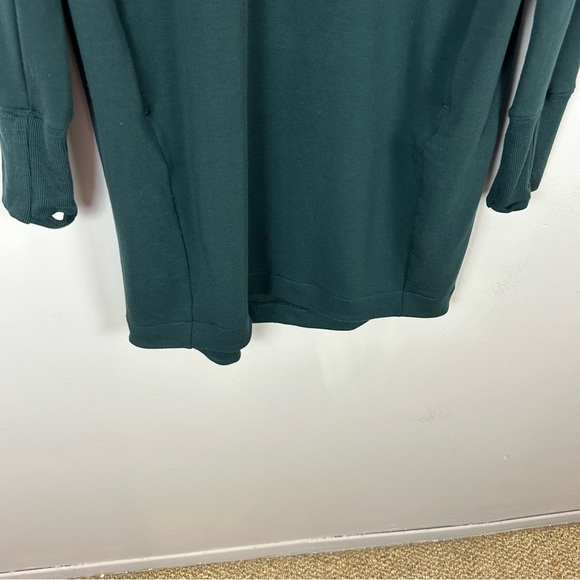 Athleta Teal Long Sleeve Tunic Dress Size Medium - Picture 6 of 11